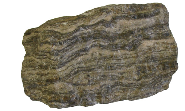 Gneiss with foliation