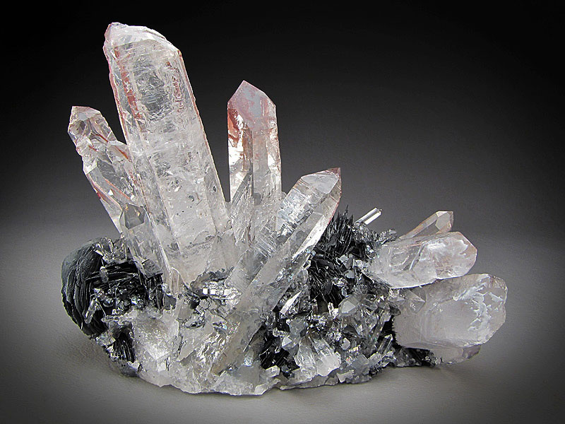colorful quartz crystals