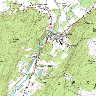 Mapa topográfico