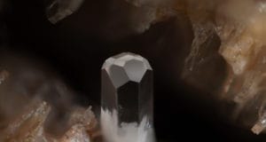 Nosean single crystal2 - Ochtendung, Eifel, Germany