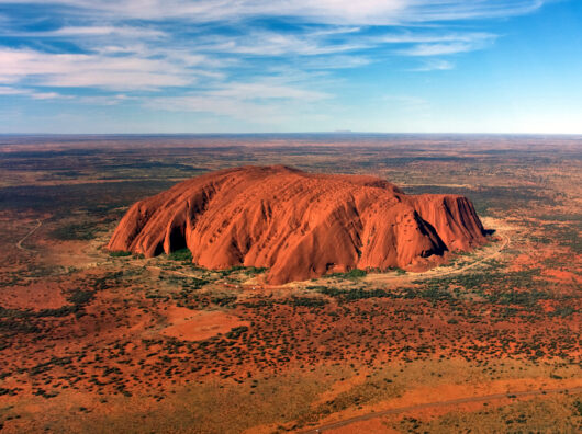 The Uluru (Ayers Rock)