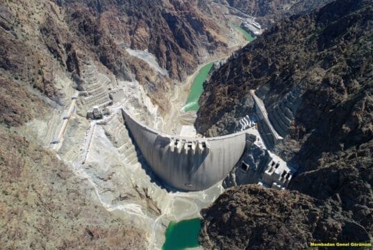 Construcción de presas