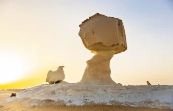O Deserto Branco, Egito