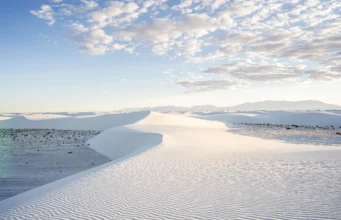 The White Sands National Monument, New Mexico, USA