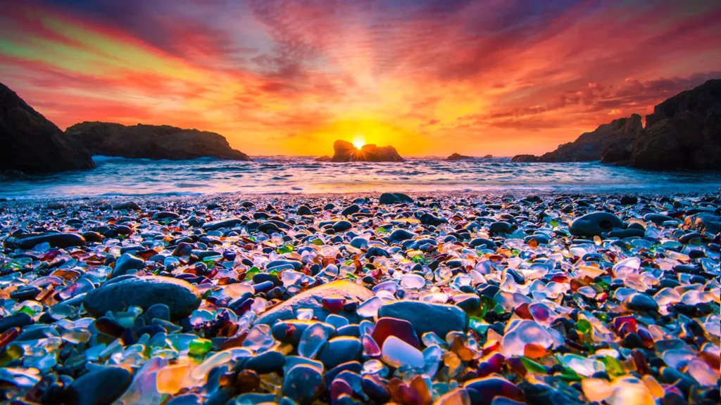The Glass Beach, USA