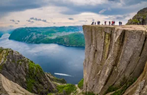 The Pulpit Rock or Preikestolen, Norway