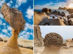 10 formations rocheuses incroyables façonnées par l'érosion éolienne