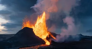 Volcán Fagradalsfjall, Islandia