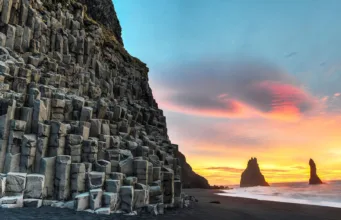 Black Sand Beach or Reynisfjara Beach