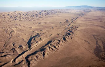 San Andreas Fault, California, USA
