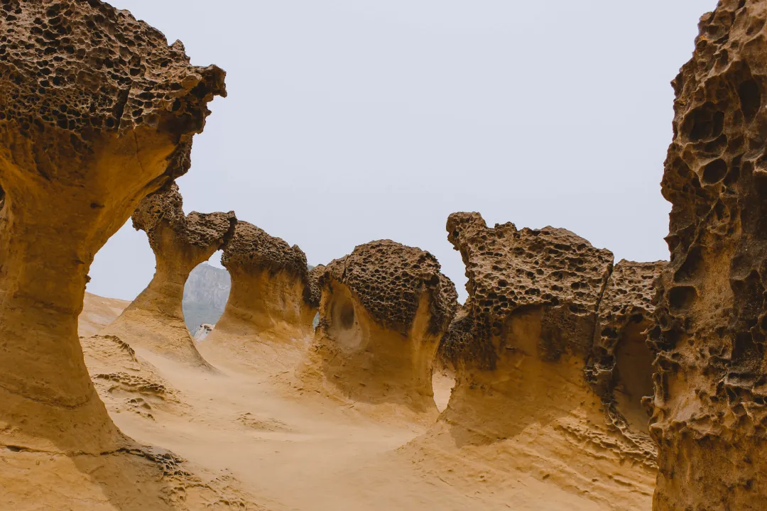 Taiwan Rocks Yehliu Geopark, Taiwan - Geology, Formation