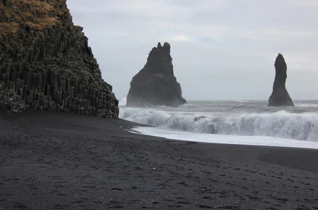 Black Sand Beaches (Vik, Iceland)