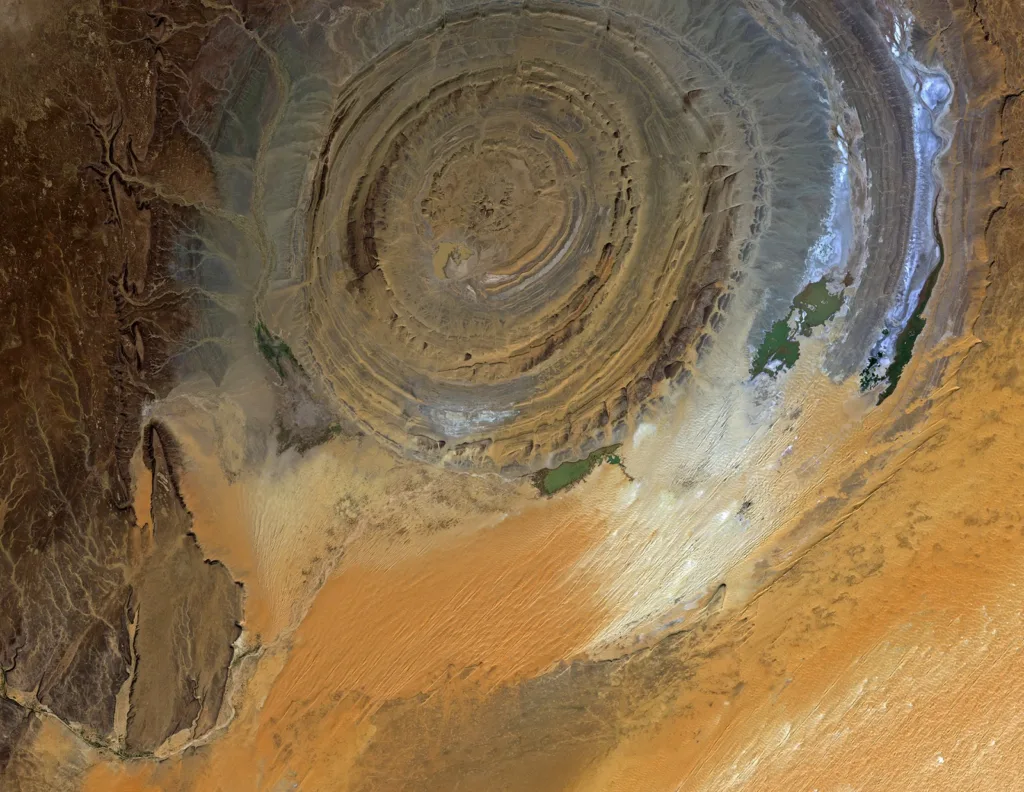 Eye Of The Sahara or Richat Structure