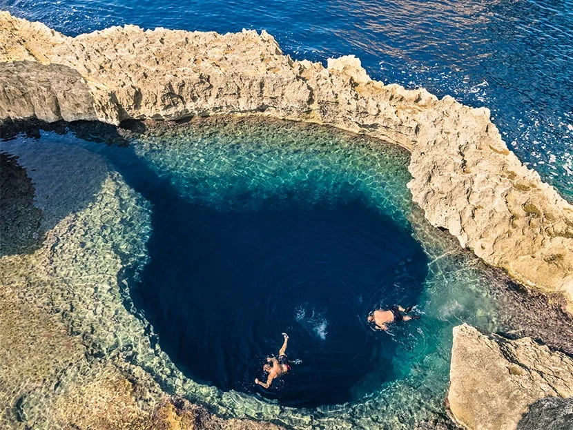 The Blue Hole, Gozo
