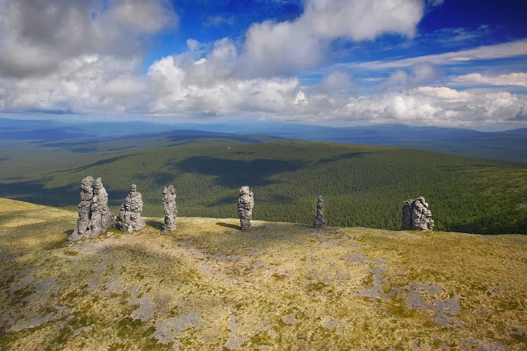 The Manpupuner Rock Formations, Russia