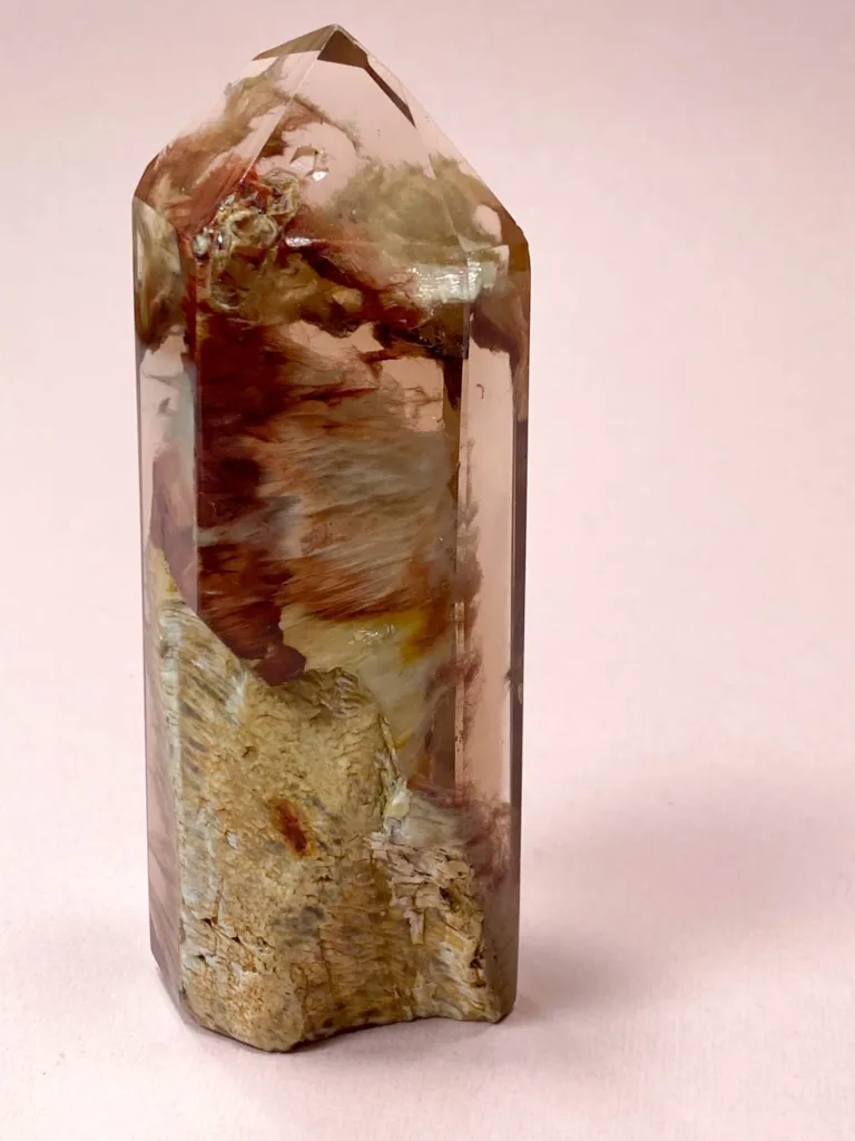 Angel Phantom Quartz (Amphibole Quartz)