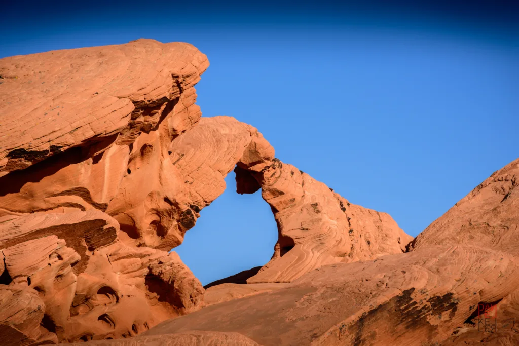Arch Rock in Valley of Fire State Park 