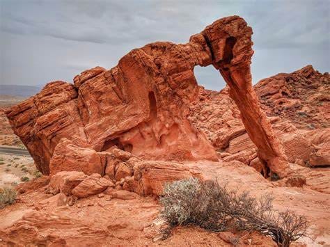 Elephant Rock in Valley of Fire State Park