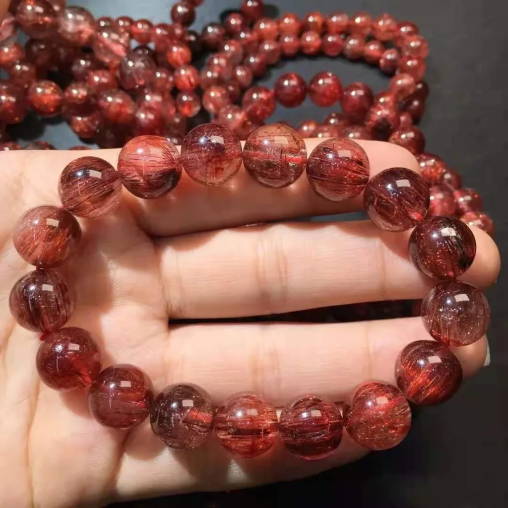 Red Rutilated Quartz