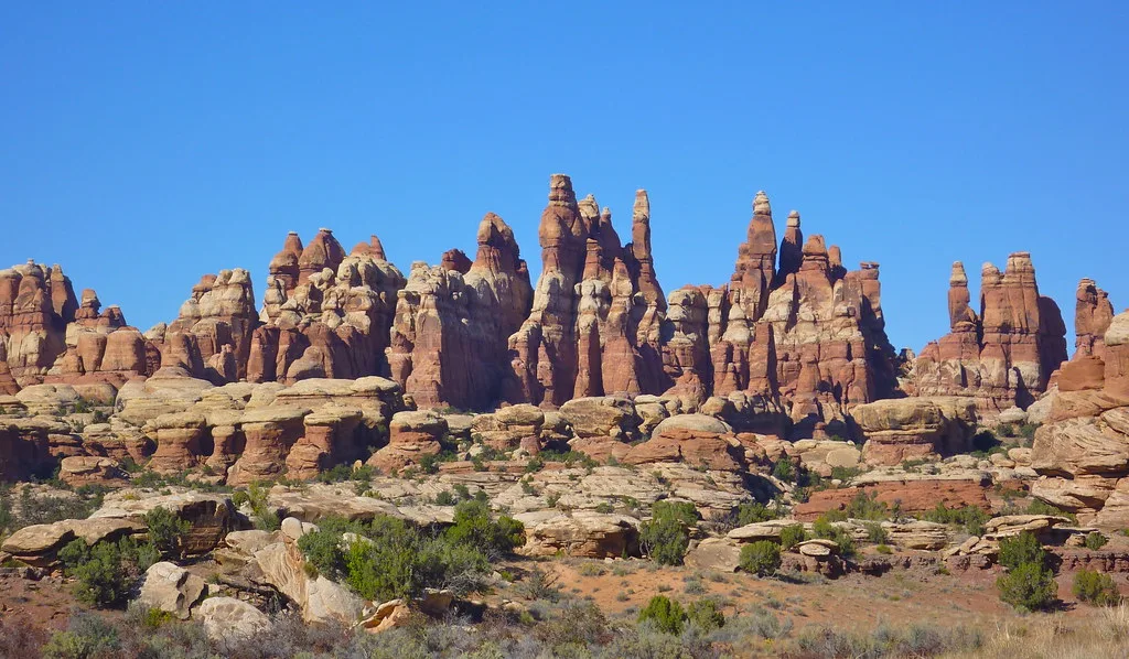 The Needles in Canyonlands National Park in Utah, USA