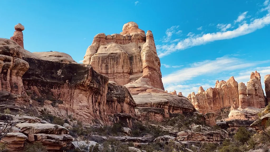 The Needles in Canyonlands National Park in Utah, USA