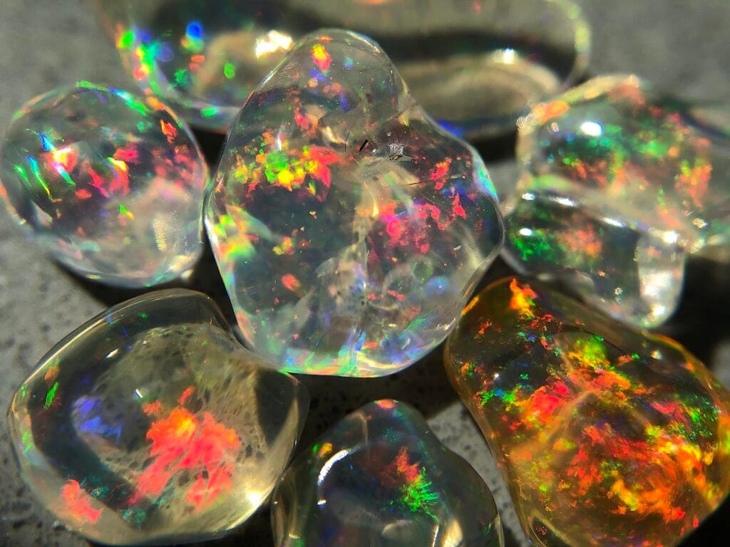 Ópalo de agua mexicano