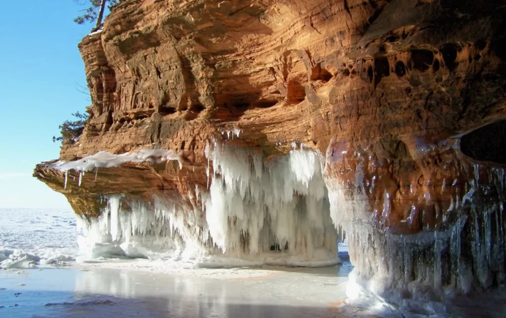The Apostle Islands Sea Caves, USA