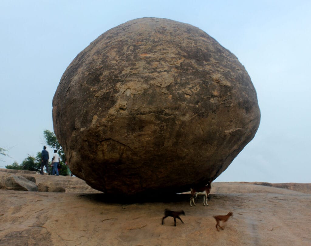 Krishna's Butterball, India