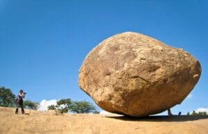 Krishna’s Butterball, India