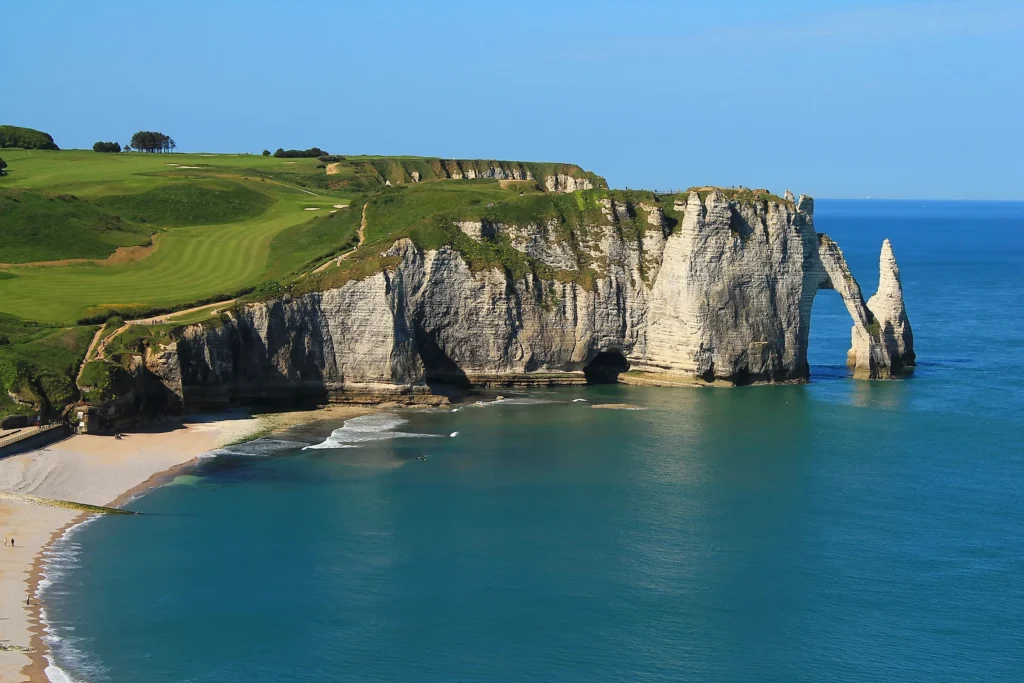 Cliffs of Etretat, France