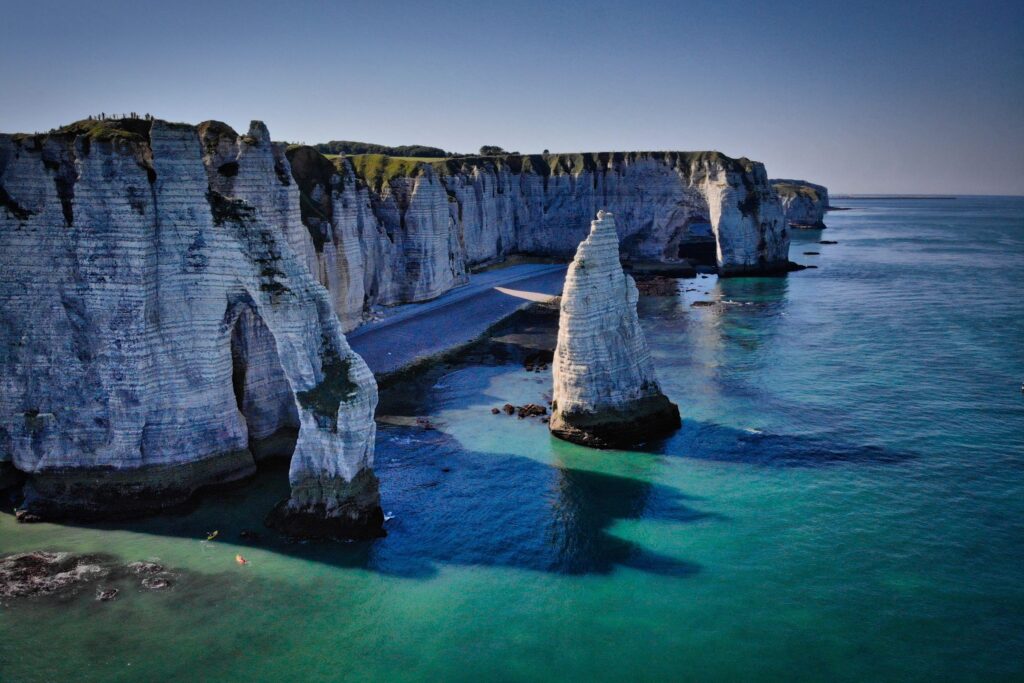 Cliffs of Etretat, France