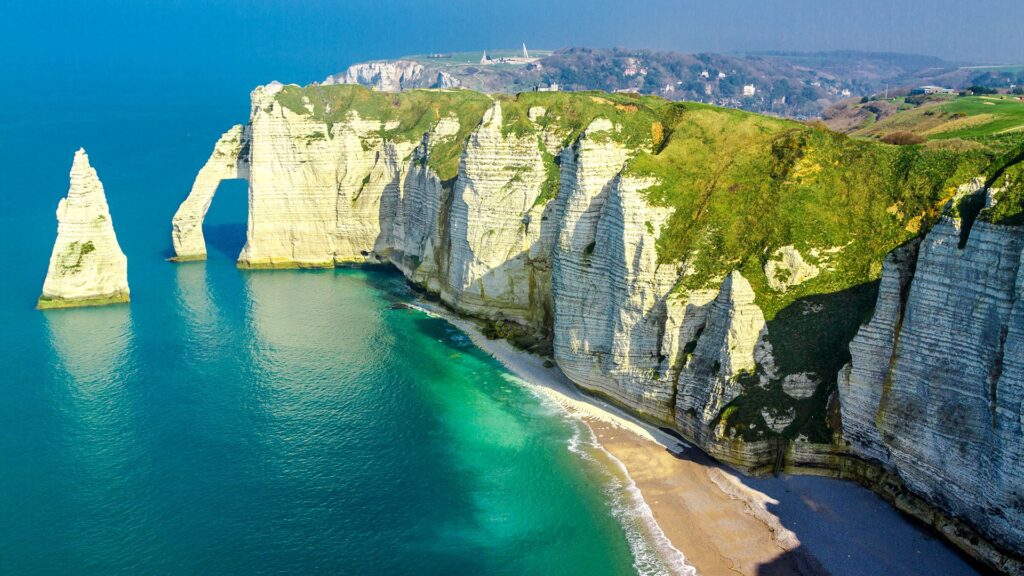 Cliffs of Etretat, France