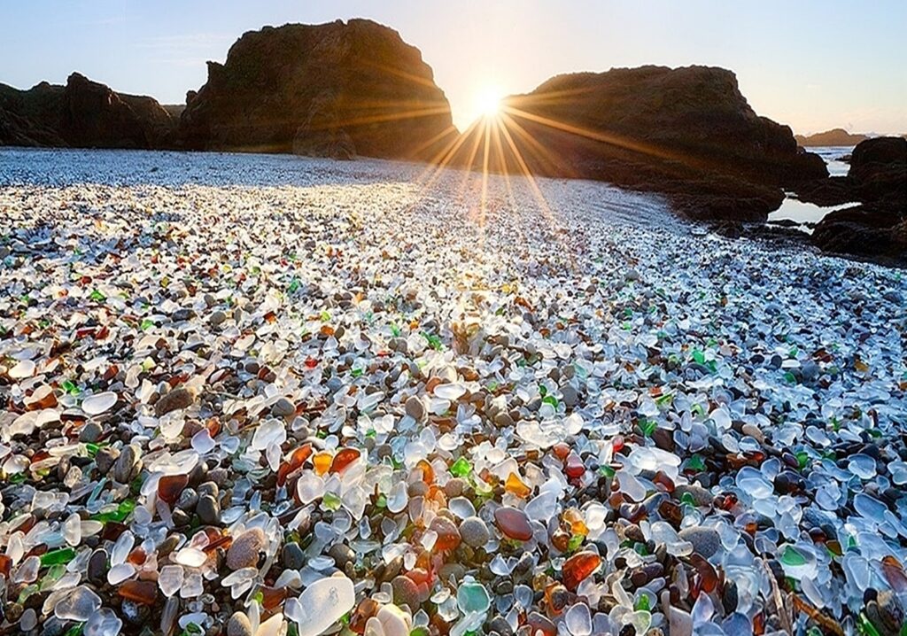 The Glass Beach, USA