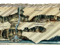 Topografía kárstica y formación de cuevas