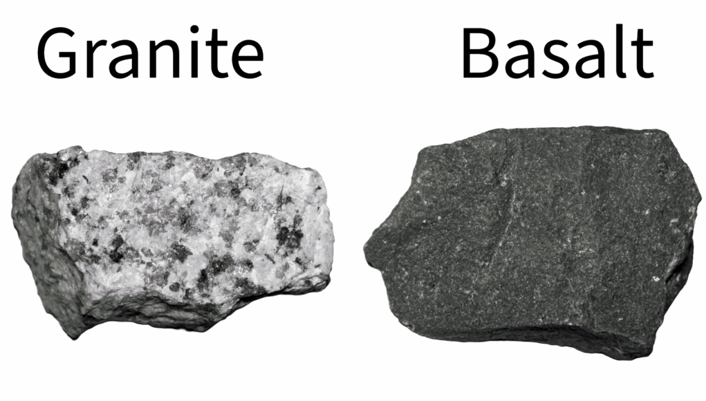 Basalt vs Granite