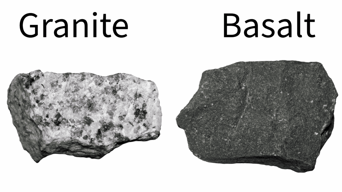 Basalt Vs Granite Key Differences Geology Science Basalt Vs Granite Key Differences Geology Science