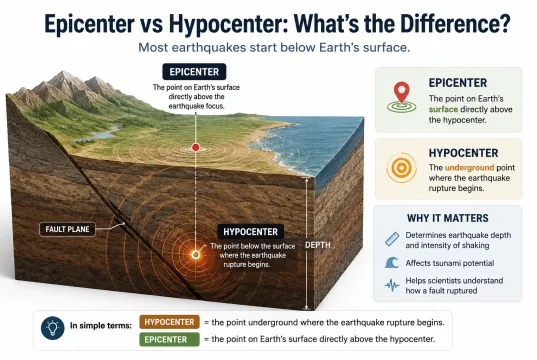 Epicenter vs Hypocenter: What’s the Difference?