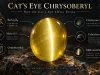 Cat’s Eye Chrysoberyl
