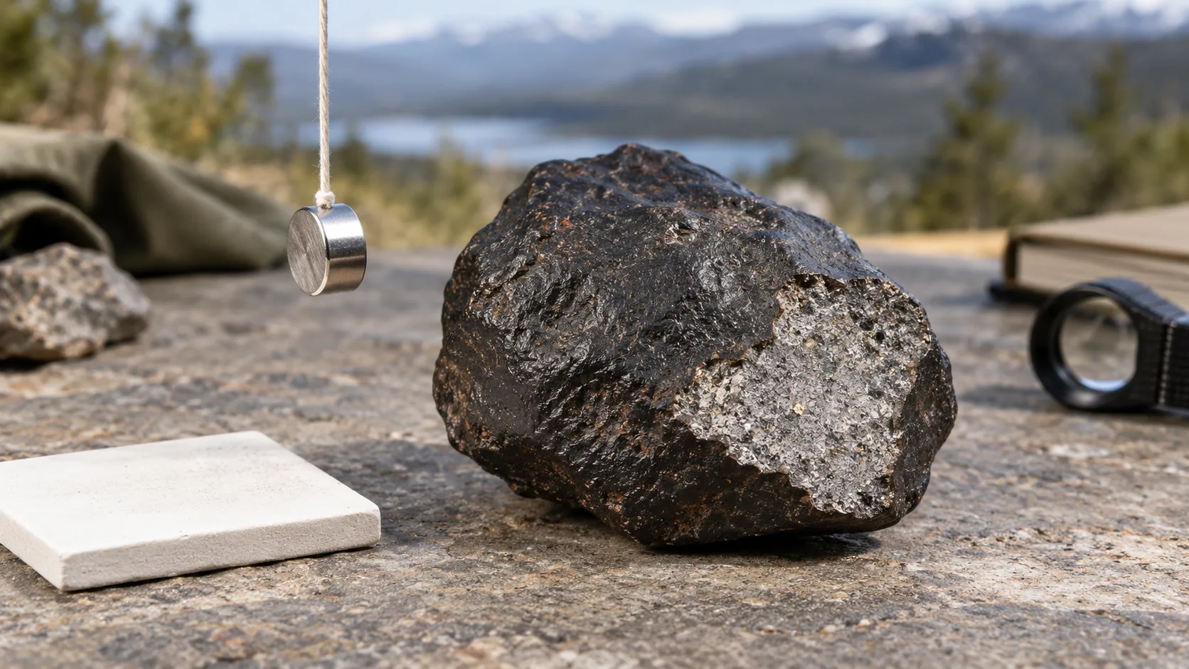 Science Test Structures How to Identify a Meteorite: 7 Tests You Can Do at Home - Geology Science