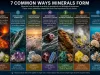 How Do Minerals Form? 7 Common Geological Processes That Form Minerals