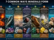 How Do Minerals Form? 7 Common Geological Processes That Form Minerals